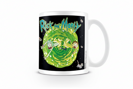 Mug Rick et Morty - Dimension du chat flottant