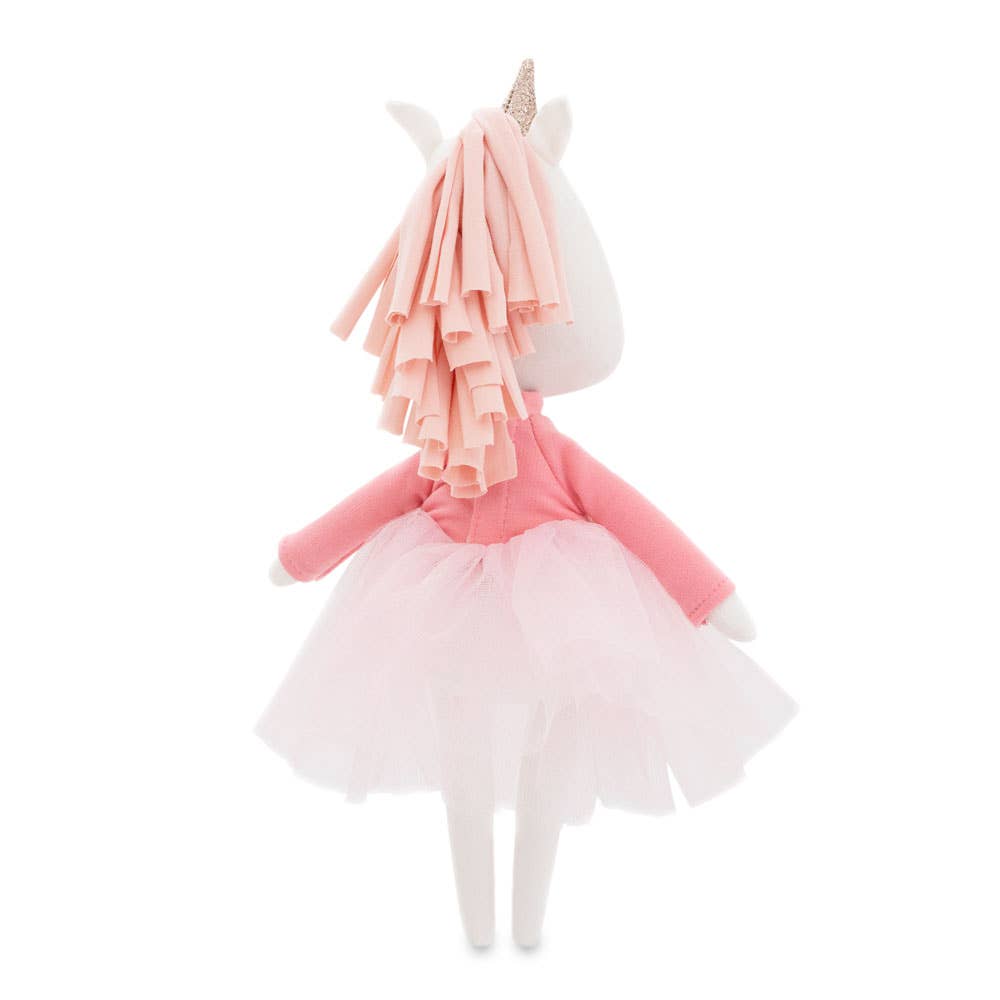 Peluche en Coton Cotti Motti, Daphne la Licorne - 29 cm - dès 0 mois