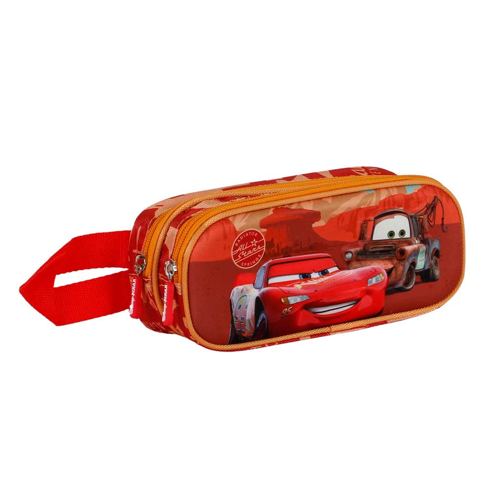 Disney Doppel-3D-Federmäppchen – Cars 3 Wüstenstraße