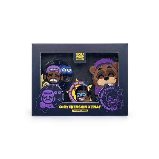 CoryxKenshin x FNAF Pin Set