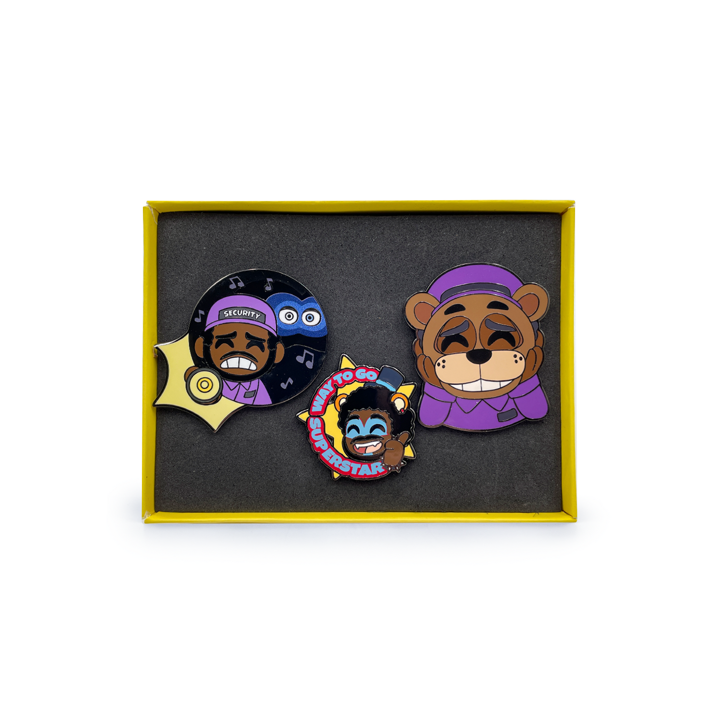 CoryxKenshin x FNAF Anstecker-Set