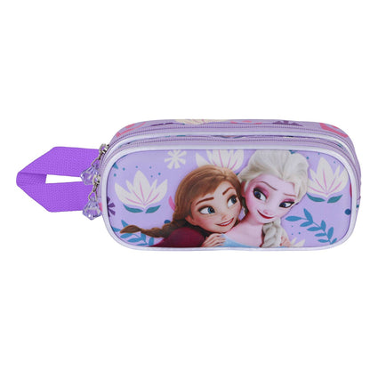 Trousse 3D Double Disney La Reine des Neiges 2 « Beauty » – Lilas