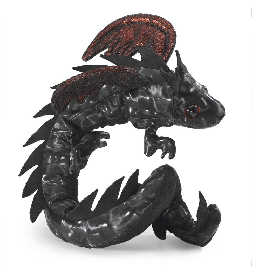Marionnette à main Bracelet Dragon 3163/Dragon Wristled Folkmanis réaliste