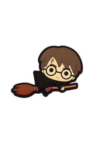Harry Potter Aimant en caoutchouc Harry sur son Balais Volant SD Toys | Magnet de Frigo Funko