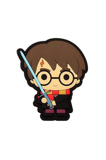 Harry Potter Aimant en caoutchouc Harry avec l'Epée Gryffondor SD Toys | Magnet de Frigo Funko