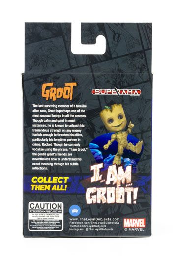 Mini-diorama Superama Marvel - Groot