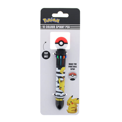 Stylo 10-en-1 (multicolore) Pokémon - Pokéball