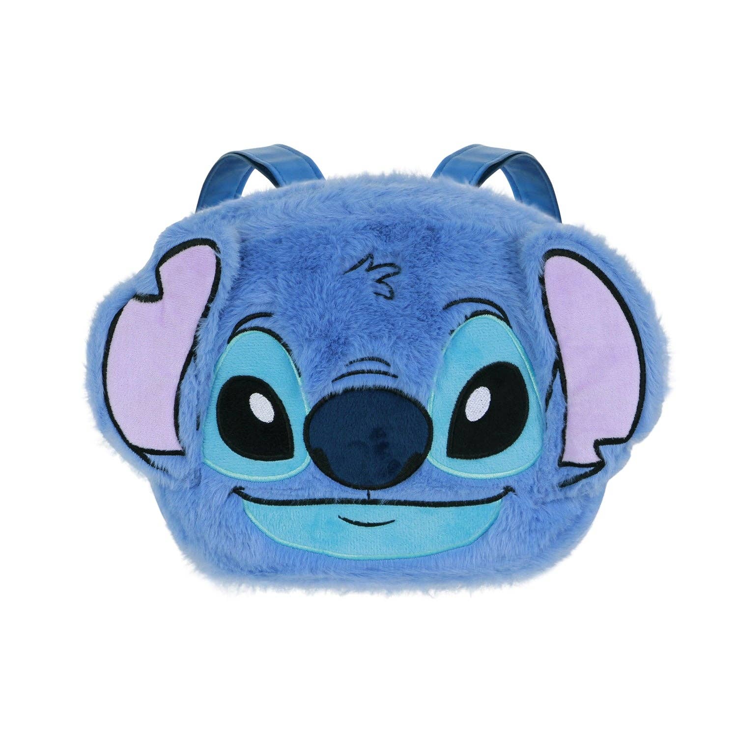 Sac à Dos Plush Face Disney Lilo & Stitch « Heart » – Bleu