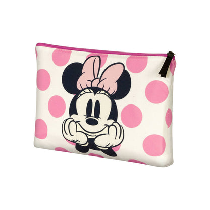 Disney Minnie Mouse Dots-Trousse de Toilette Soleil, Rose