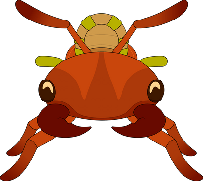 Red Ant Buggy Plush (9in)