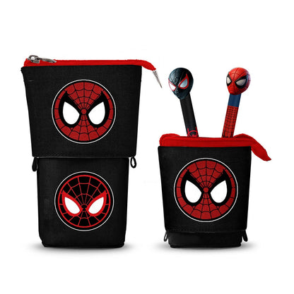 Trousse Mignonne + 2 Stylos Gel Effaçables Marvel Spider-Man « Peter »