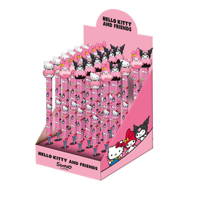 Présentoir 24 Unités Stylo Gel Effaçable Hello Kitty « Mix »