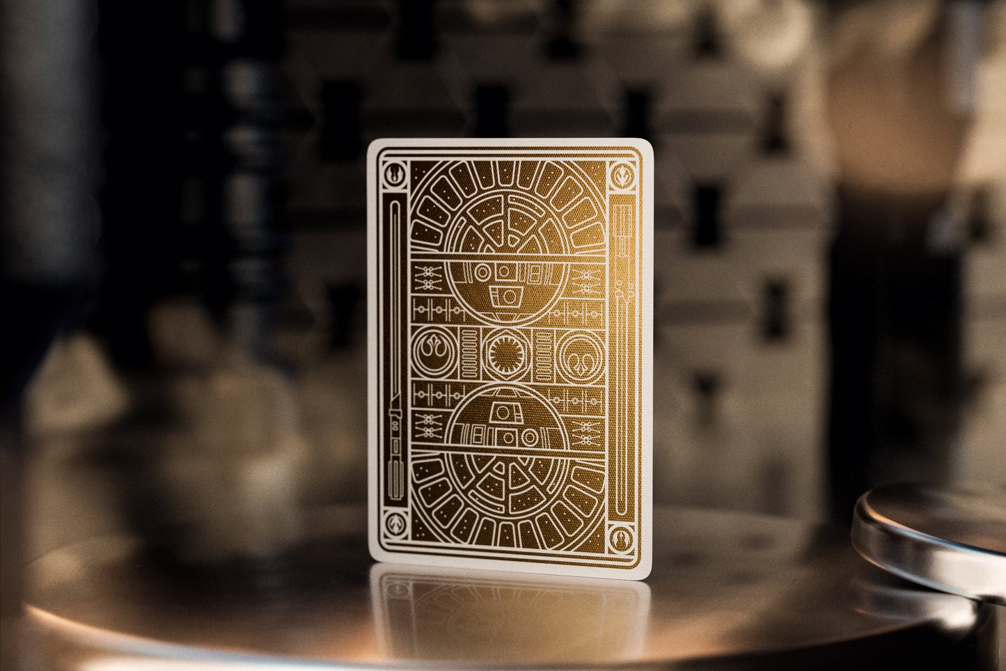 star wars gold edition playing cards theory11