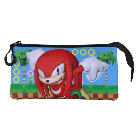 Sonic The Hedgehog - SEGA Knuckles Run-Trousse Triple