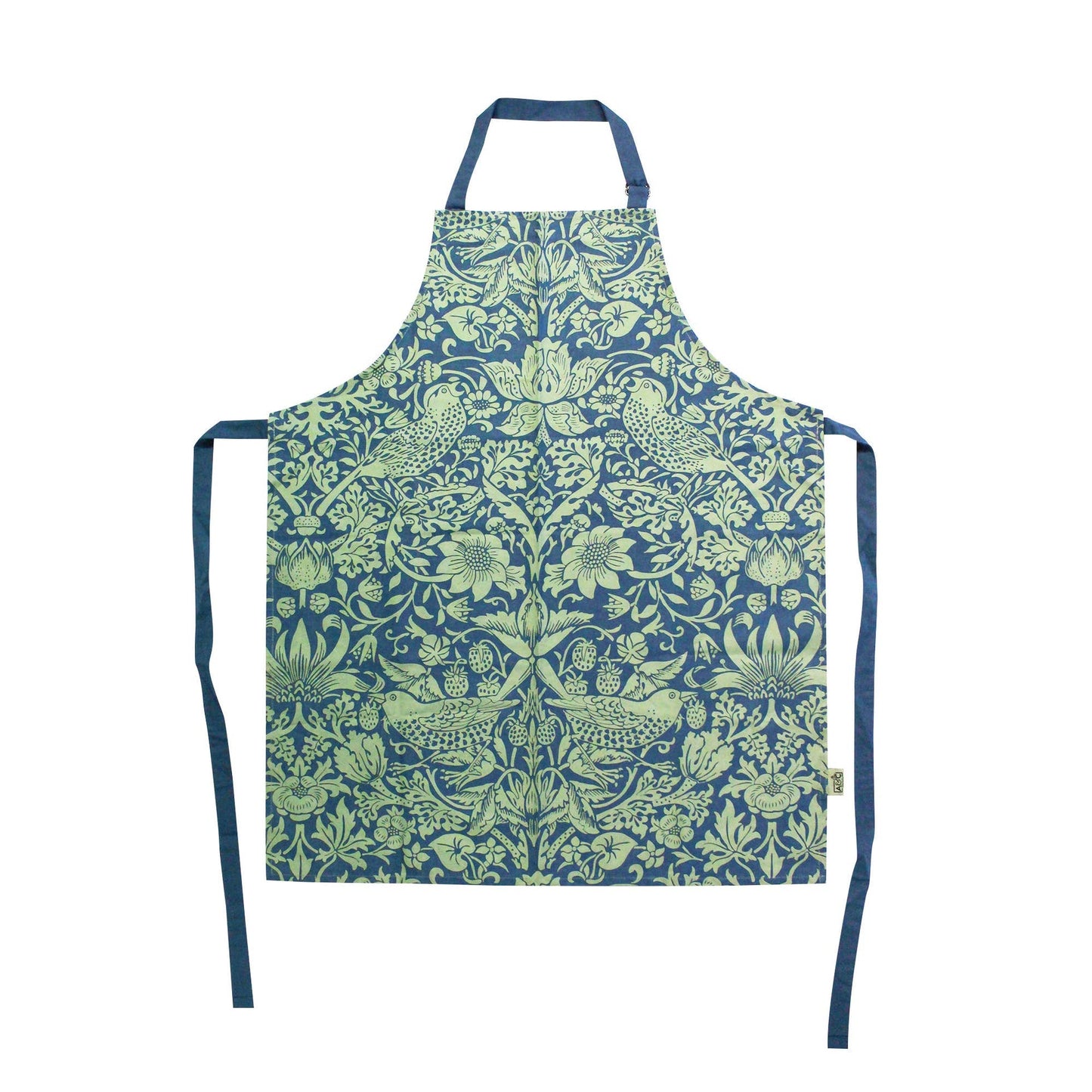 William Morris Apron - Recycled Cotton Sage Green
