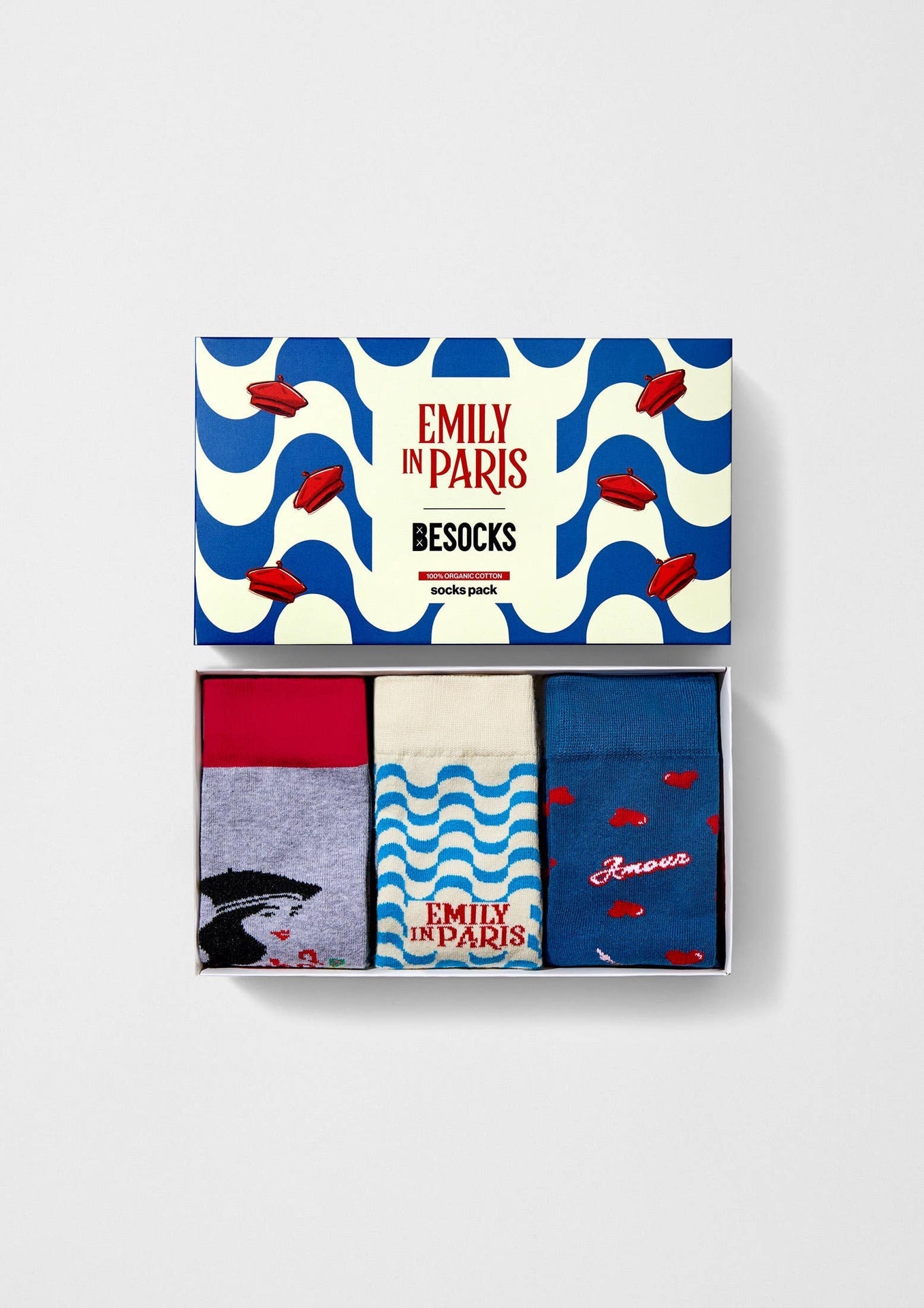 Emily In Paris sock pack