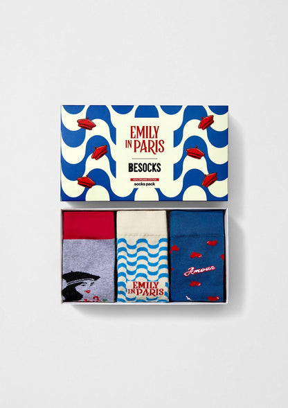 Emily In Paris sock pack