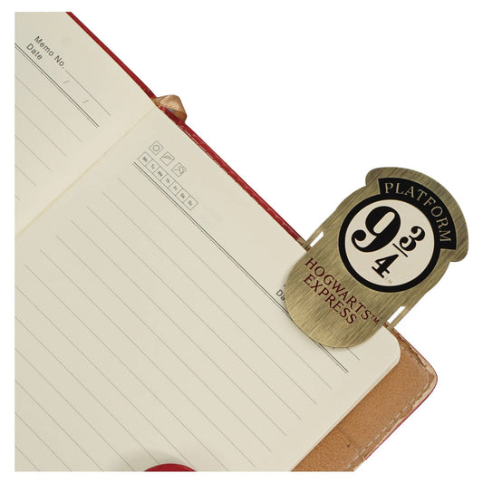Marque-page en métal Harry Potter - Voie 9¾