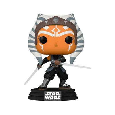 the mandalorian pop n 464 ahsoka w sabers