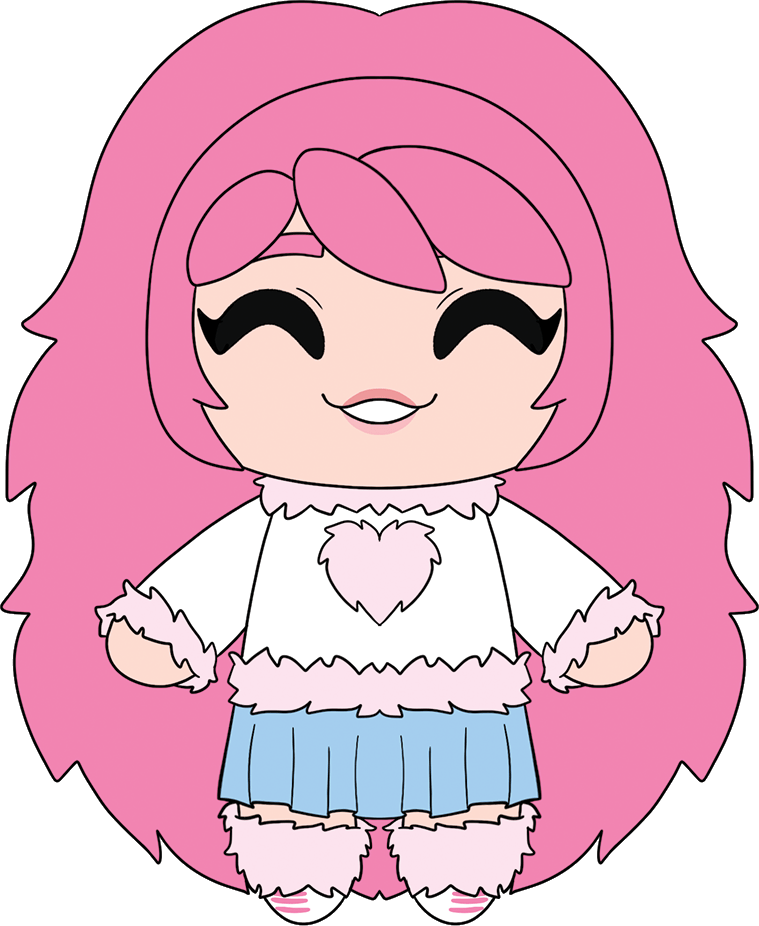 Fluffle Puff Anime Plüschtier (23cm)