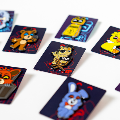 Goldener Freddy-Anstecker