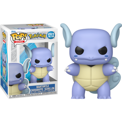 Funko Pop! Wartortle Pokémon 1212 - figurine et boîte
