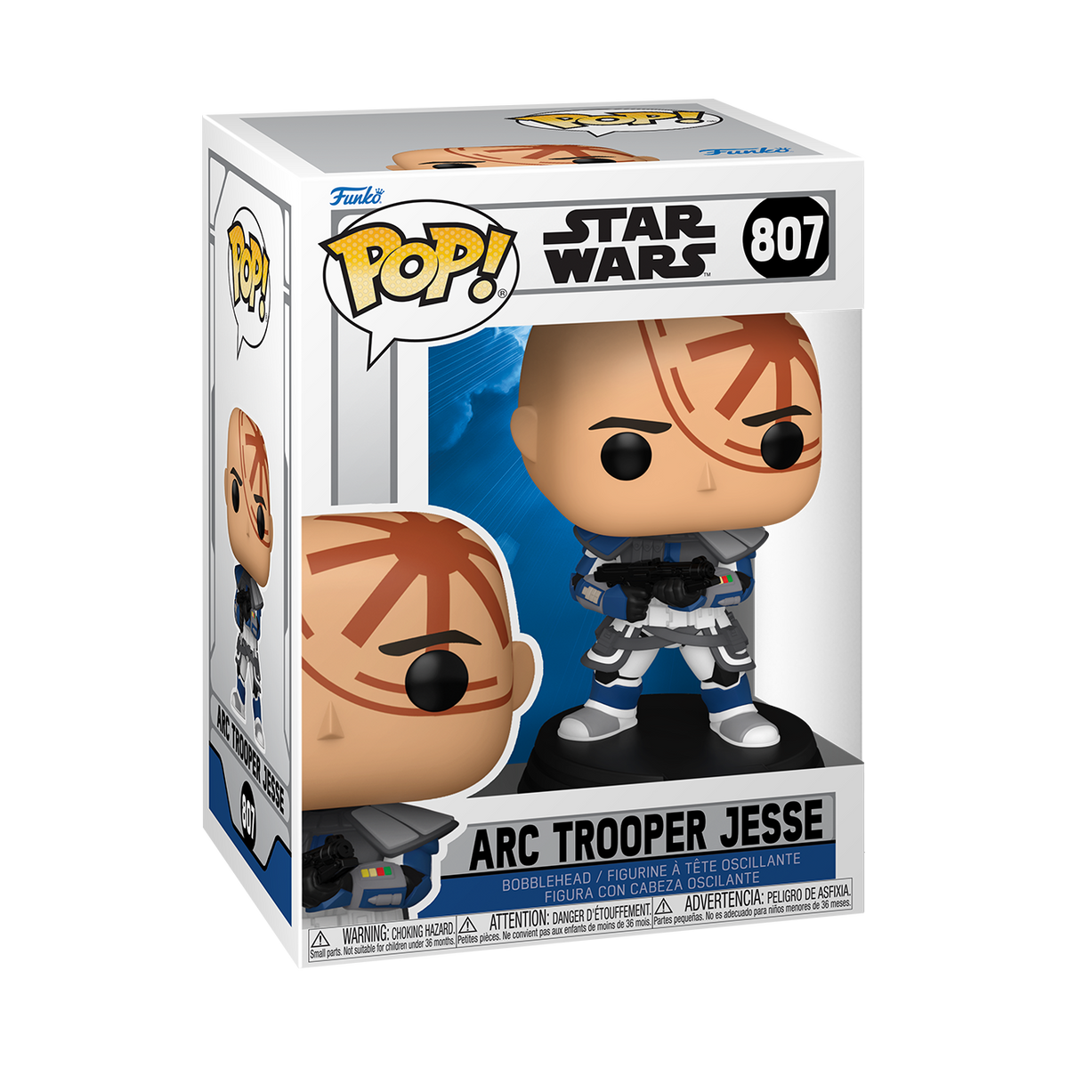 Pop! Arc Trooper Jesse #807 - vue officielle Funko standard 2