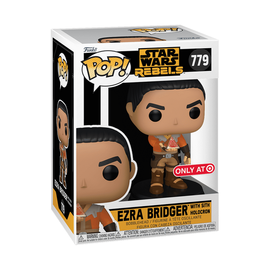 Pop! Ezra Bridger with Sith Holocron #779 - vue officielle Funko 2