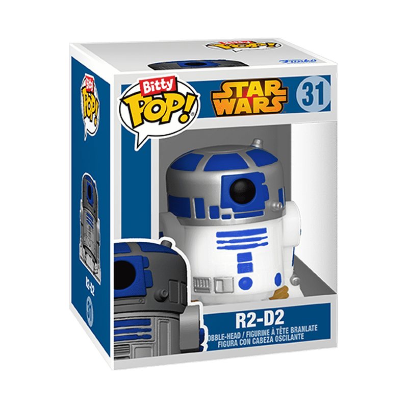 Bitty Pop! Princess Leia & R2-D2 2-Pack - R2-D2 officiel Funko