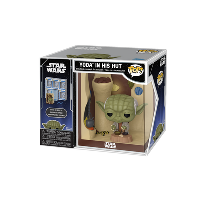 Pop! Nooks Yoda in His Hut - vue officielle Funko 2