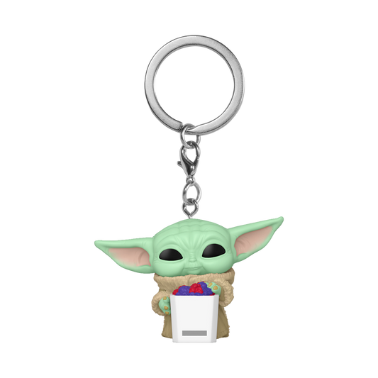 Pop! Keychain Grogu with Popcorn - vue 1