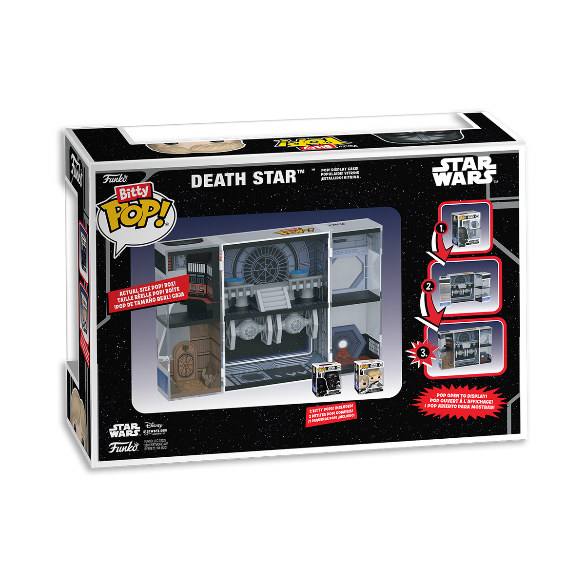 Bitty Pop! Bitty Box Death Star - vue arrière