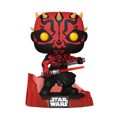 Pop! Darth Maul (Kyber Crystal) #848 - vue officielle Funko Supreme