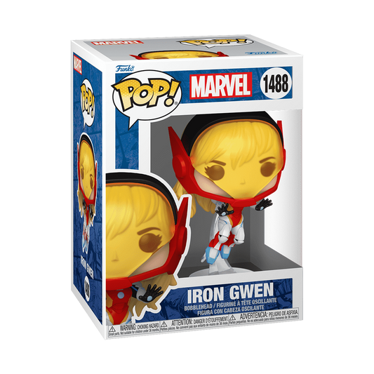Pop! Iron Gwen - packaging officiel