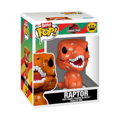 Bitty Pop! Arcade Jurassic Park - boîtier officiel