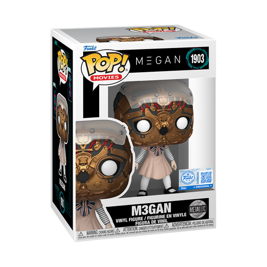 Pop! M3GAN (Metallic) - packaging officiel
