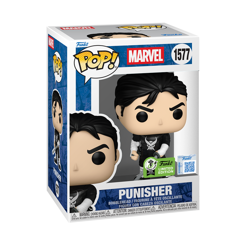 Pop! Punisher avec Épée - packaging ECCC