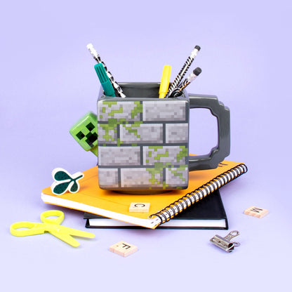 Mug Minecraft – Ceramic 650 ml – gris