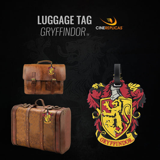 *Étiquette à bagage Gryffondor