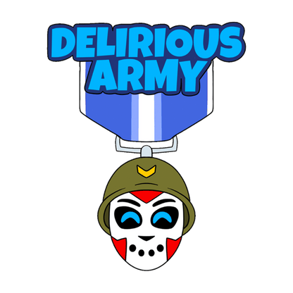 H2O Delirious Army Pin
