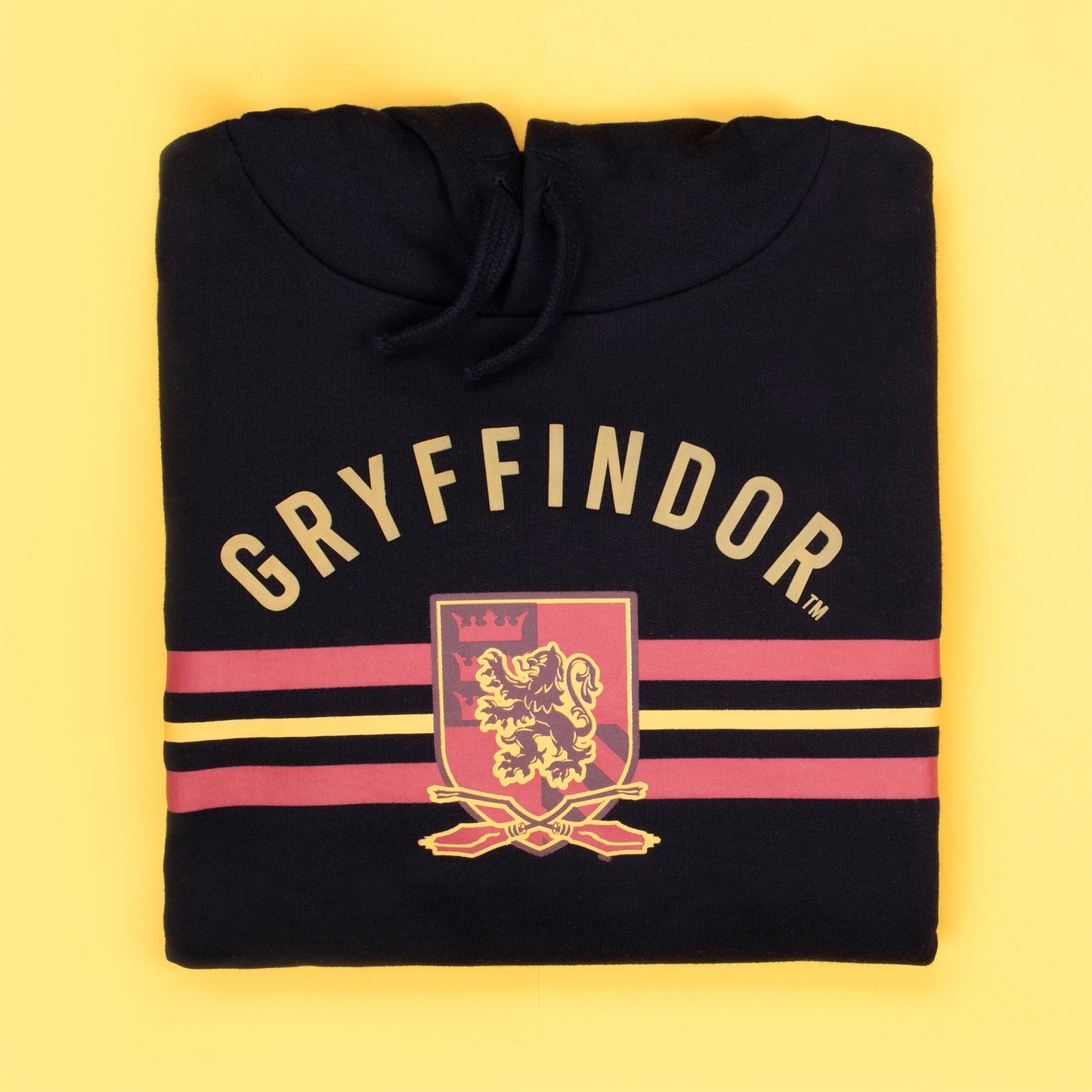 Sweat à capuche Harry Potter – noir et Yellow