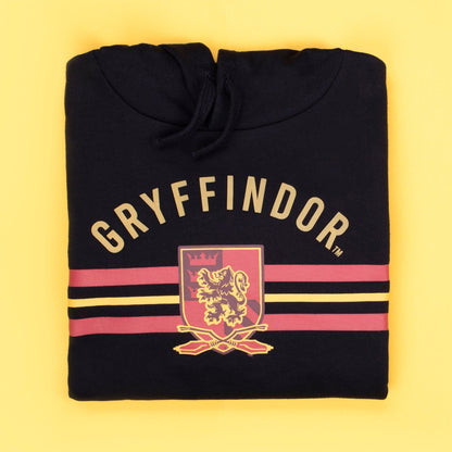 Sweat à capuche Harry Potter – noir et Yellow