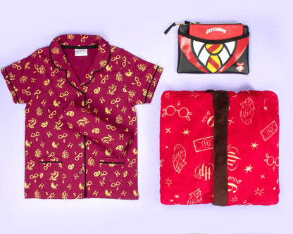 Pyjama – Set with Buttons – Harry Potter