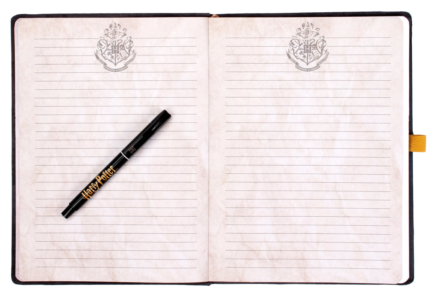 Carnet – Harry Potter – noir