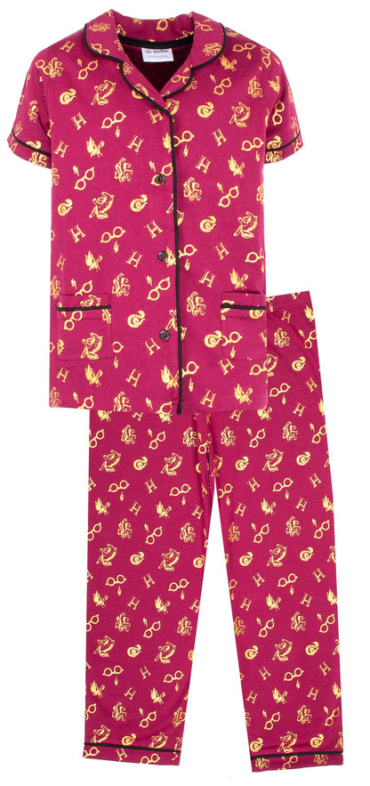 Pyjama – Set with Buttons – Harry Potter
