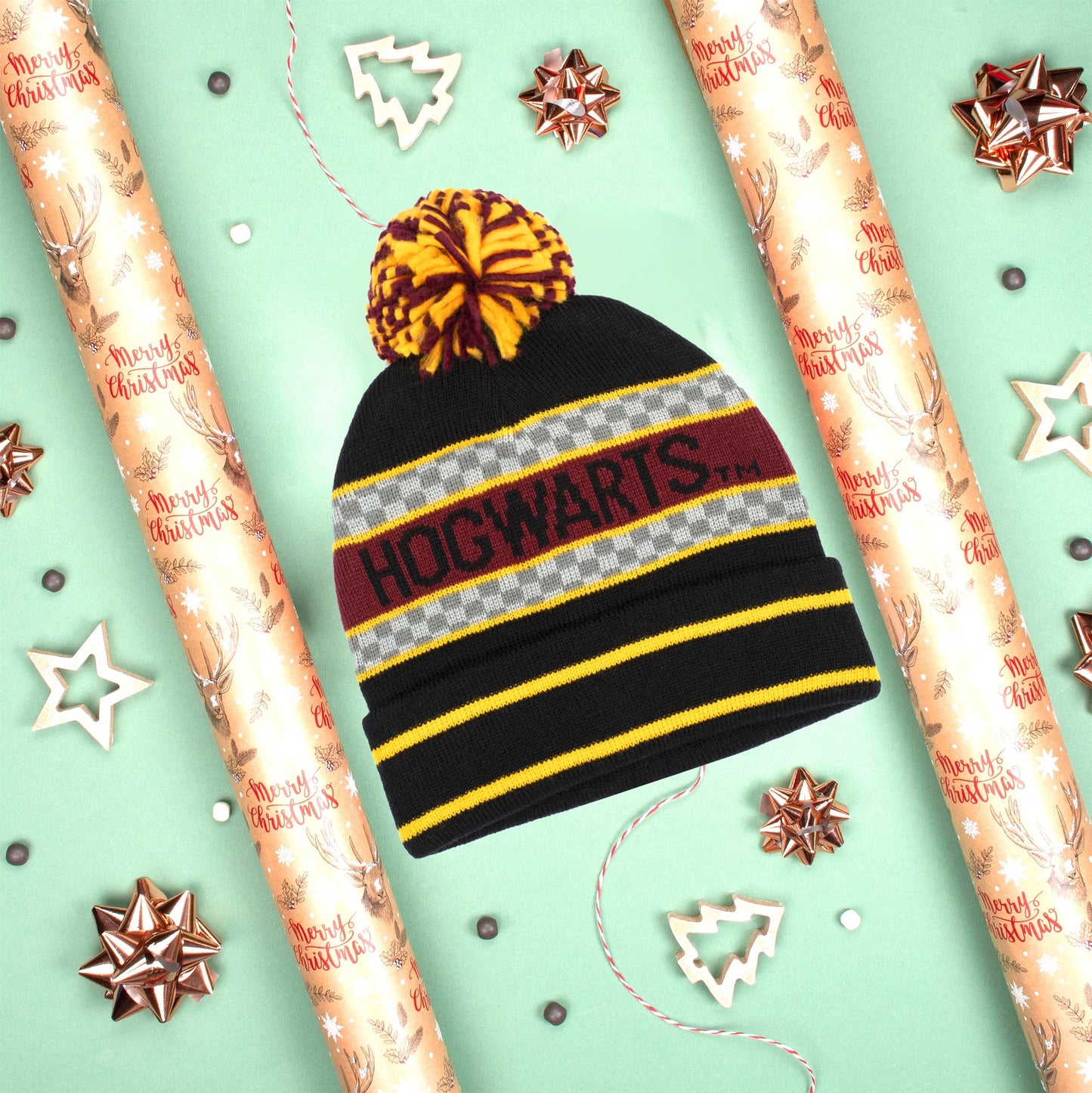 Bonnet – Harry Potter Winter Hat – noir