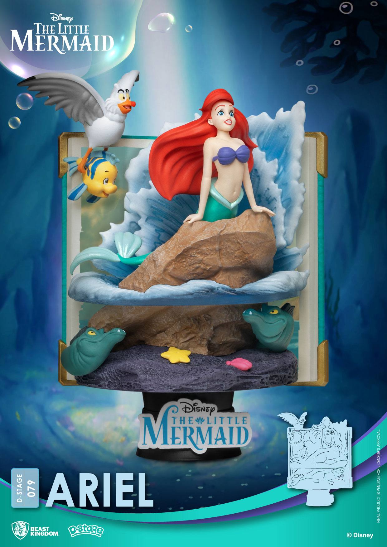 Diorama d-stage történetkönyv-sorozat Ariel