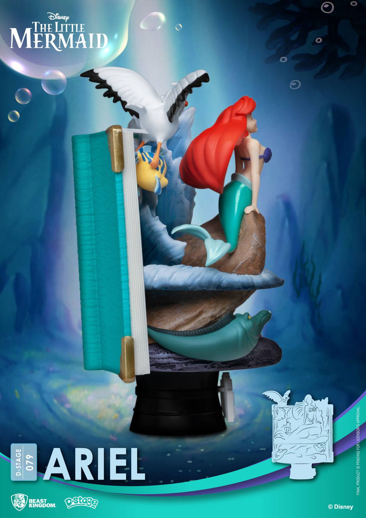 Diorama D-Stage Blok Book Series Ariel
