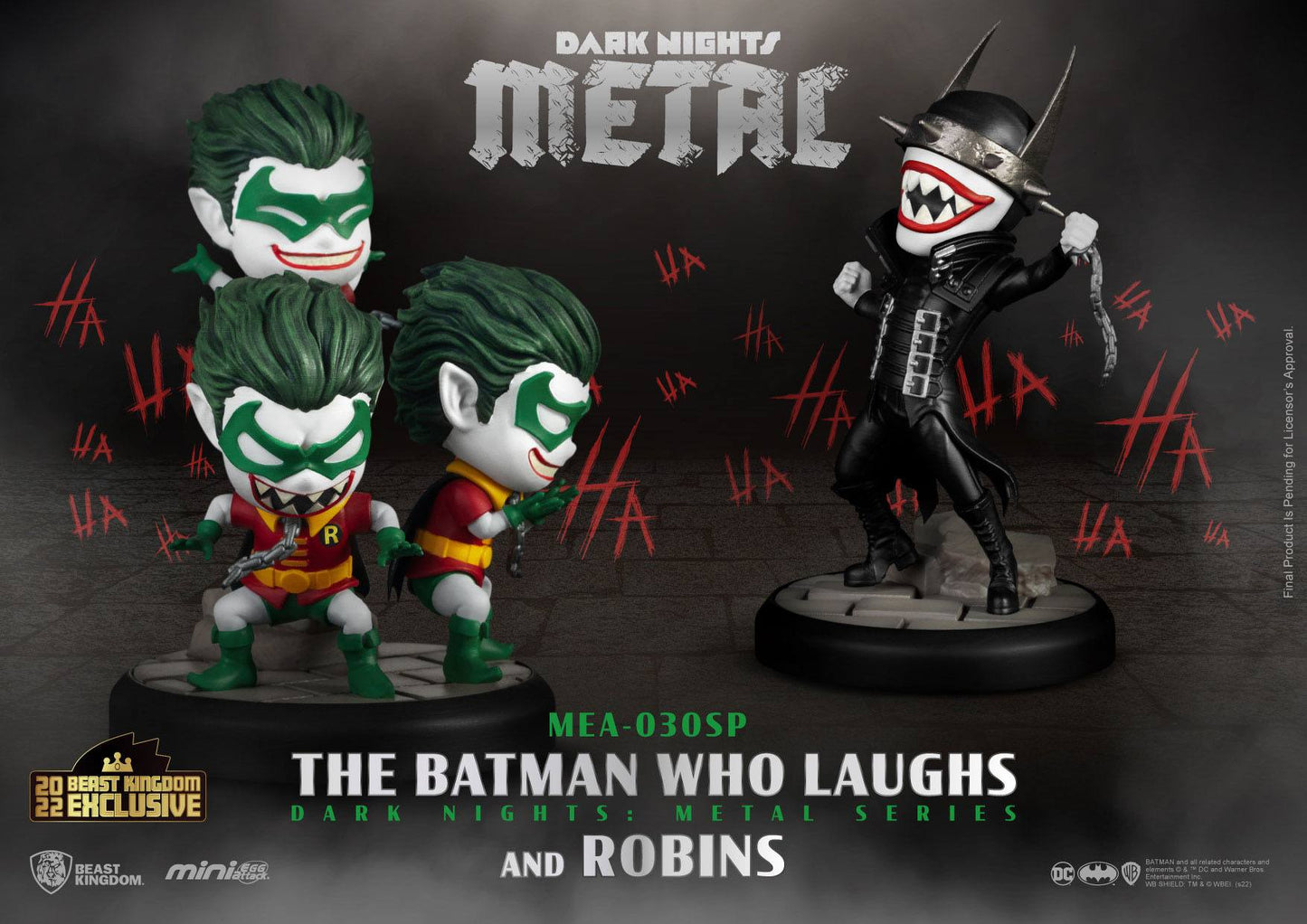 Dark Nights: Metal The Batman Who Laughs & Robin Minions Mini Egg Attack