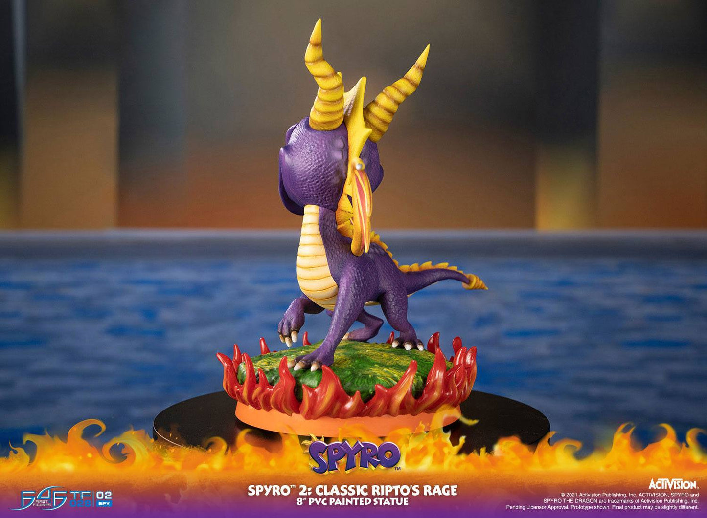 Statuette Spyro der Drache